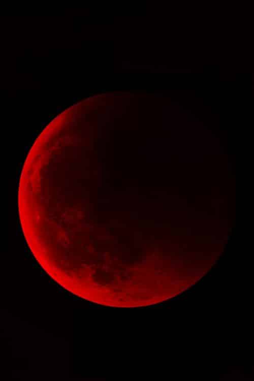 Image of a Full Moon Eclipse